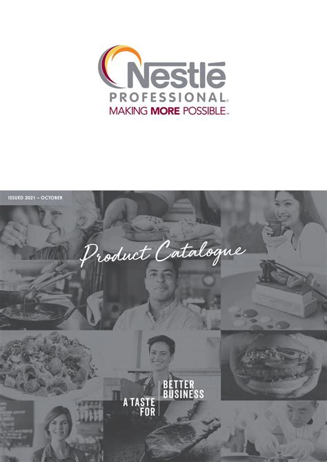 Nestlé Professional New Zealand Product Catalogue 2021 By Nestlé