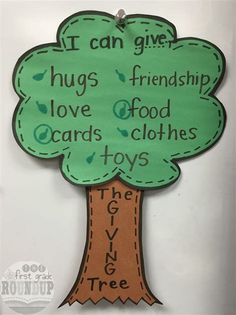 The Giving Tree Activities For Preschool