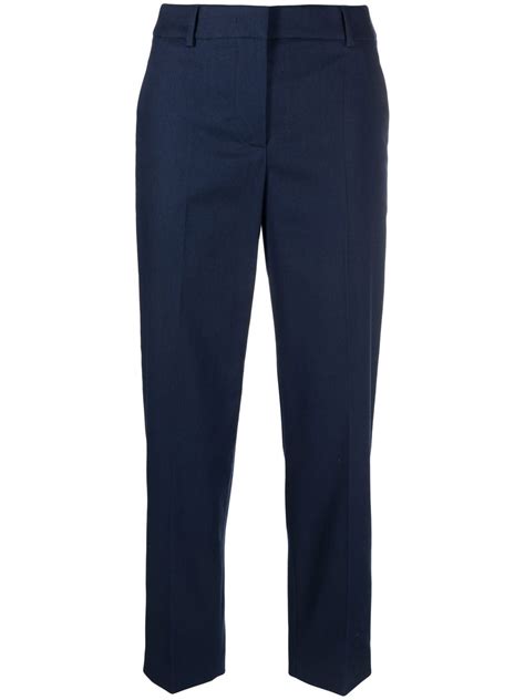 Boutique Moschino Cropped Tailored Trousers Farfetch