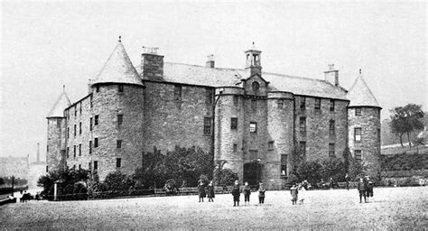 Tour Scotland: Old Photograph Dudhope Castle Dundee Scotland