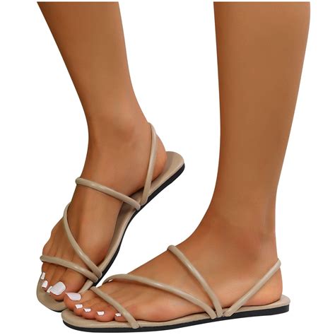 Juebong Sandals Clearance Under Boho Slide Sandals For Women Girls