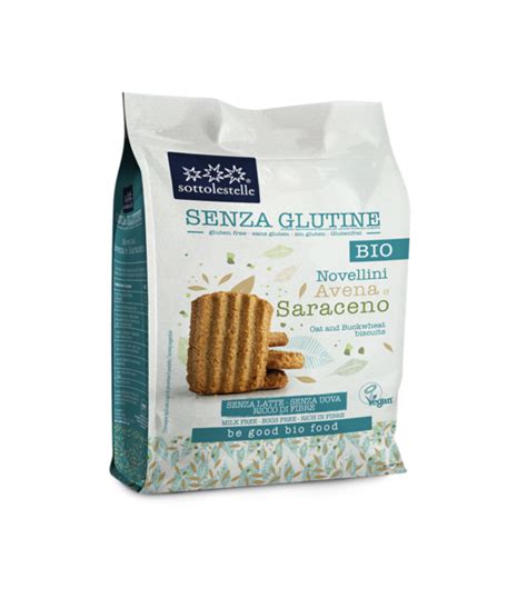 Biscuiti Fara Gluten Cu Ovaz Si Hrisca Eco G Sottolestelle