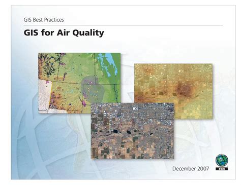 PDF GIS For Air Quality Esri GIS Mapping Software Spatial