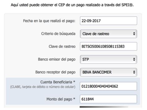 Soft Facturas® ¿cómo Llenar El Certificado De Pago Con Spei