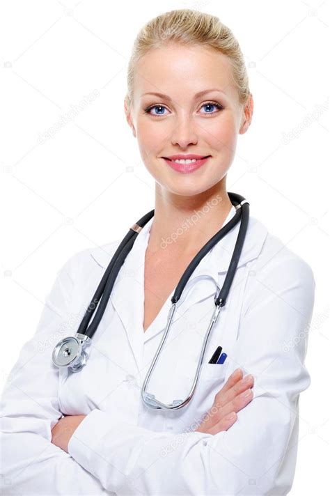 Successful doctor with stethoscope — Stock Photo © valuavitaly #2552495