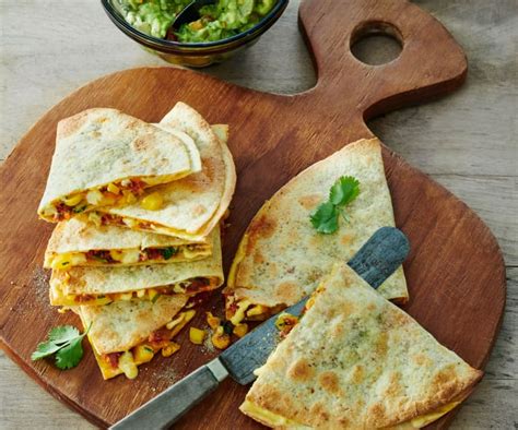 Chorizo Quesadillas Mit Guacamole Cookidoo Das Offizielle