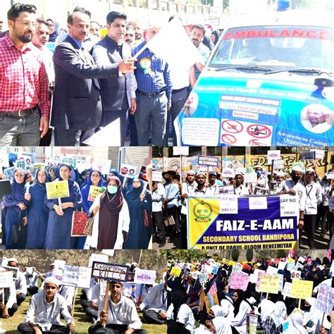 Nasha Mukt Bharat Abhiyaan Mega Awareness Rally Held At Bandipora