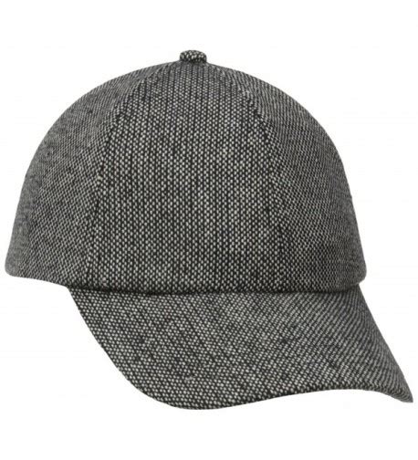 Women's Tweed Cap Black CO11KYNAZXL