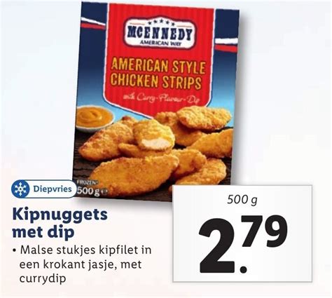 Kipnuggets Met Dip G Aanbieding Bij Lidl