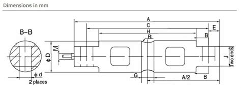 Loadcell H C Nickel Plated Alloy Steel Dual Shear Beam Load Cell Oiml