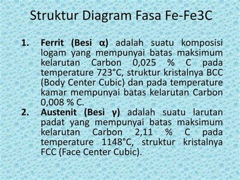 Diagram Fasa Fe Fe3 C PPT