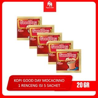 Jual GOOD DAY MOCCACINO Sachet 20 Gram Renceng ISI 10 Shopee