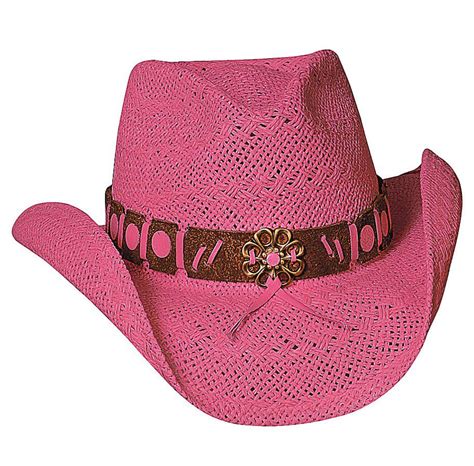 New Bullhide Hats 2224p Sassy Cowgirl Collection Winston Pink Cowboy