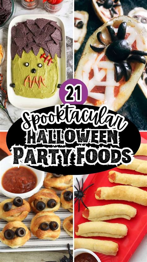 21+ Halloween Finger Food Recipes & Easy Party Appetizers