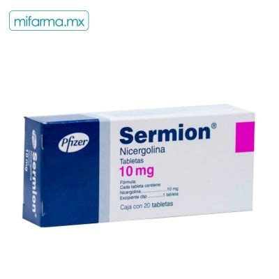 Sermion Tabletas 10 Mg Mi Farma