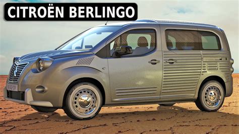 CITROËN BERLINGO INSPIRED BY THE 2CV FOURGONNETTE YouTube