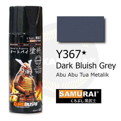 Jual Samurai Paint Dark Bluish Grey Y367 Abu Abu Monyet 400 Ml Cat