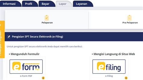 Klik Djponline Pajak Go Id Untuk Lapor Spt Tahunan Ini Cara Mengisi E