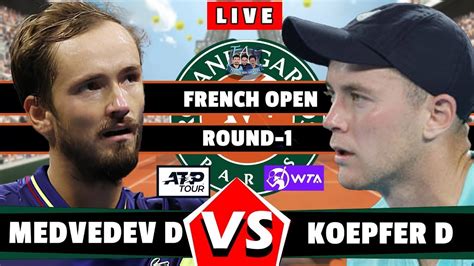 Medvedev Vs Koepfer Round Highlights Roland Garros Youtube