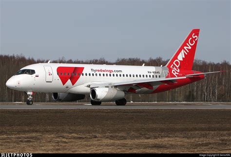 Ra Sukhoi Superjet Lr Red Wings Seniornn Jetphotos