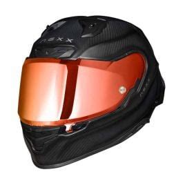 Nexx X R R Zero Pro Carbon Red Matt Full Face Helmet Chromeburner