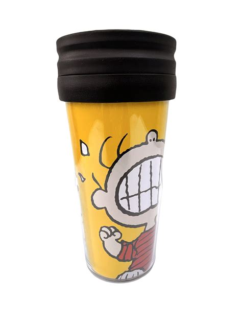 Peanuts Snoopy Travel Coffee Mug - Snoopy And Charlie Mug ( Crying isn ...