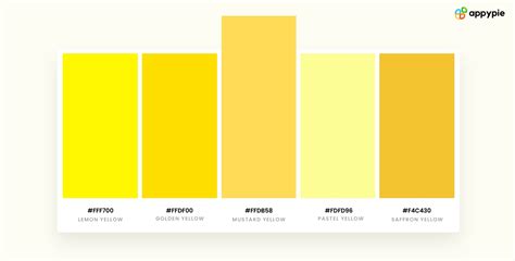 Yellow Color: Exploring the Spectrum from of Shades of Yellow