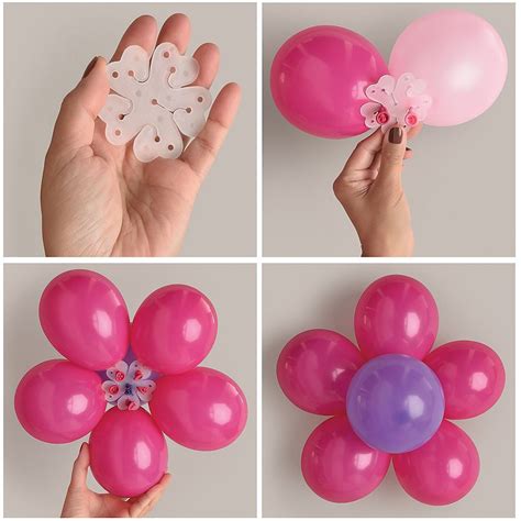 Make Professional Balloon Flower Decorations With These Flower Shaped