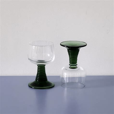 Vintage German Wine Glasses / Pair – BTWEEN SPACES