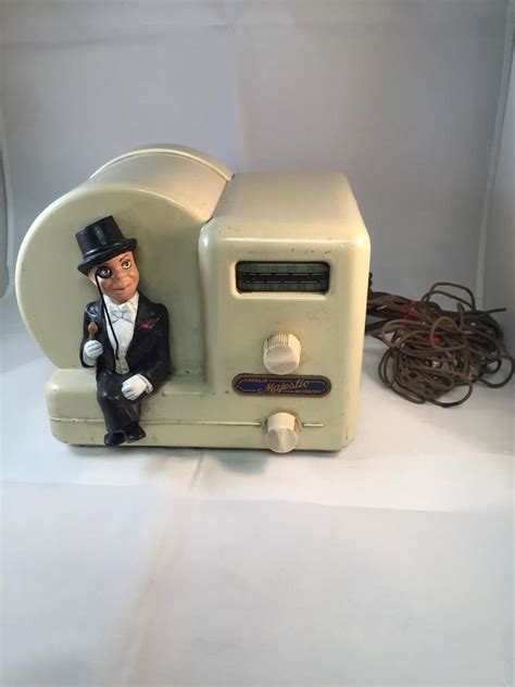 1930s Majestic Charlie Mccarthy Antique Tube Radio 1799950386