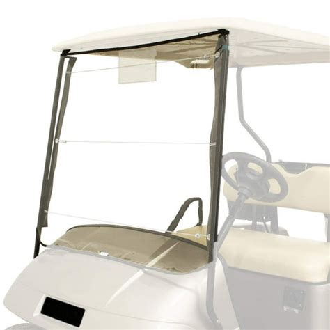 Universal Roll Up Portable Golf Cart Vinyl Windshield - Walmart.com ...