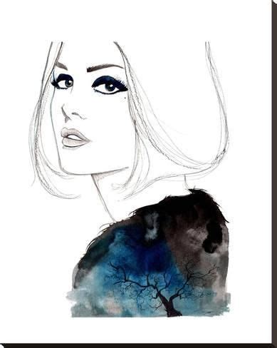 Mesmerizing Fashion Illustration Speed Painting Ideas Art Prints