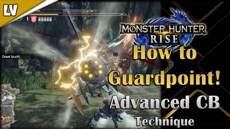 How To Guard Point With Charge Blade Mh Rise Youtube