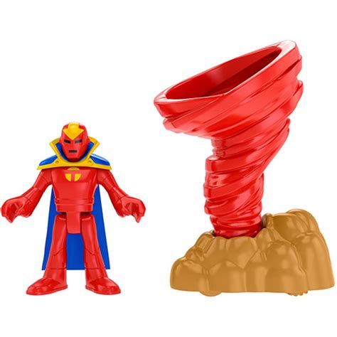 Tudo Sobre Boneco DC Básico Liga da Justiça Red Tornado Imaginext