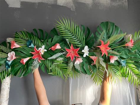 5ft Beach Wedding Archway Flower Teal Coral Wedding Corner Etsy