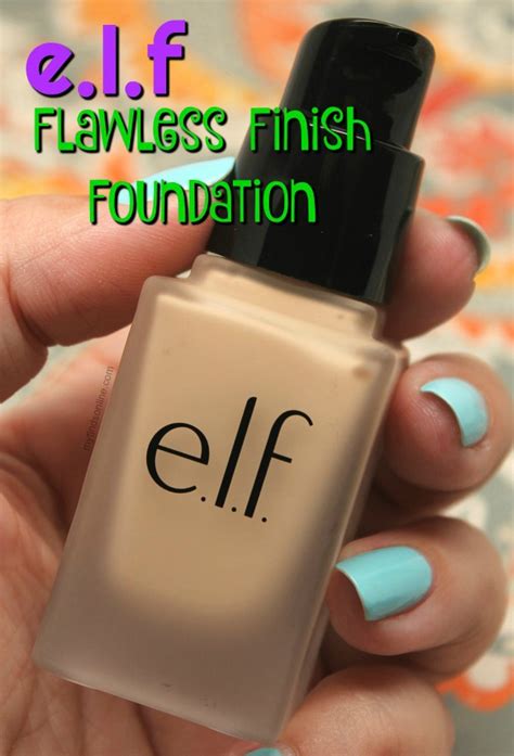 ELF Oil-Free SPF 15 Flawless Finish Foundation Review and Swatches