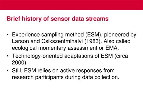 Cs Empirical Methods In Hcc Sensor Data Streams In Hci Research