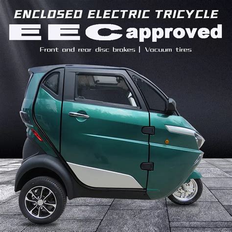 EEC Approved 4 Wheels Adult Electric Car Rhd One Seater Two Seater ...