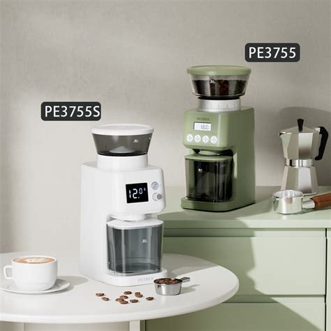 Petrus Electric Coffee Bean Grinder With 51 Precise Digital Timer