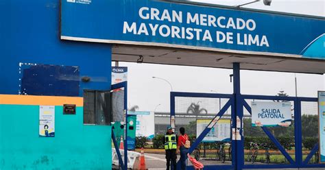 Mercado Mayorista de Lima así se vive el segundo día de paro