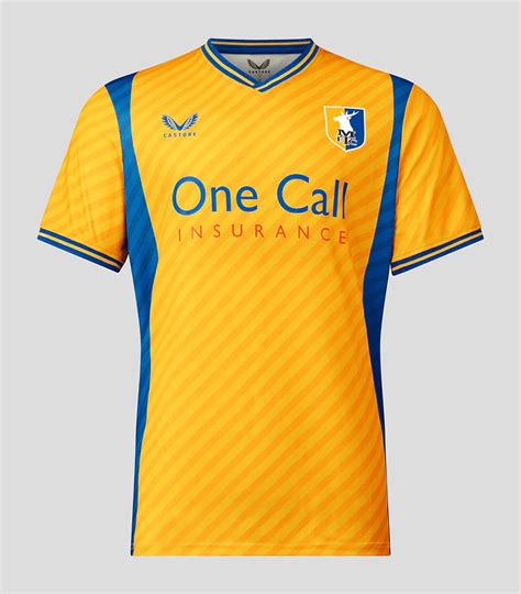 Camisa Titular Mansfield Town 2023 24 Experimente A Adrenalina Das