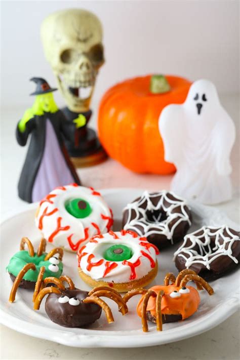 How To Make Scary Good Halloween Donuts Mom Loves Baking