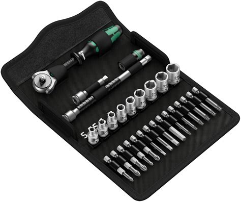 Wera Sa Zyklop Speed Ratchet Set Drive Metric Silver