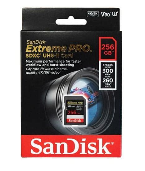 Sandisk Extreme Prosdxc256gbuhs Ii U3 Class 10 Mallcz