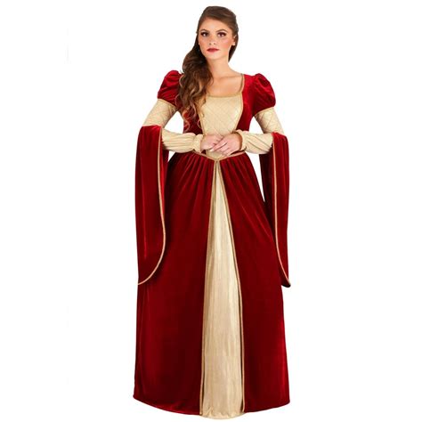 Womens Regal Renaissance Queen Costume