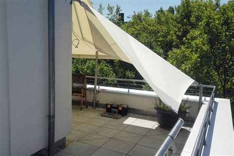 Sonnensegel Dachterrasse Hohmann Sonnenschutz