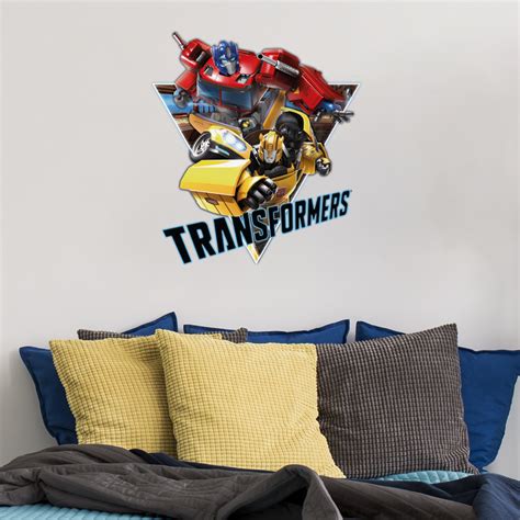 Transformers Triangle Wall Sticker Stickerscape