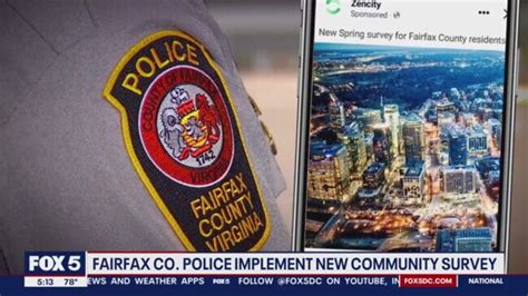 Fairfax County Police Department Launches New Survey To Measure Public