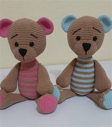 Urso Amigurumi Como Fazer Passo A Passo Modelos Fofinhos