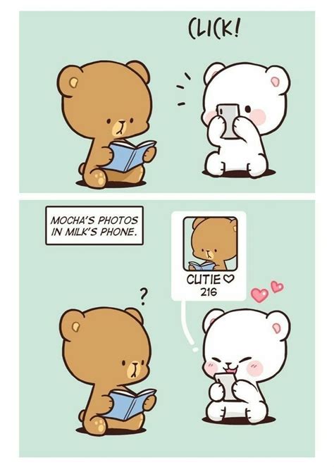 Pin By Viktor Mar On Milk Mocha Bear Cute Bear Drawings Cute Love